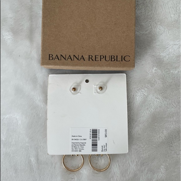 Banana Republic Drop Hoop Earrings - Picture 4 of 5